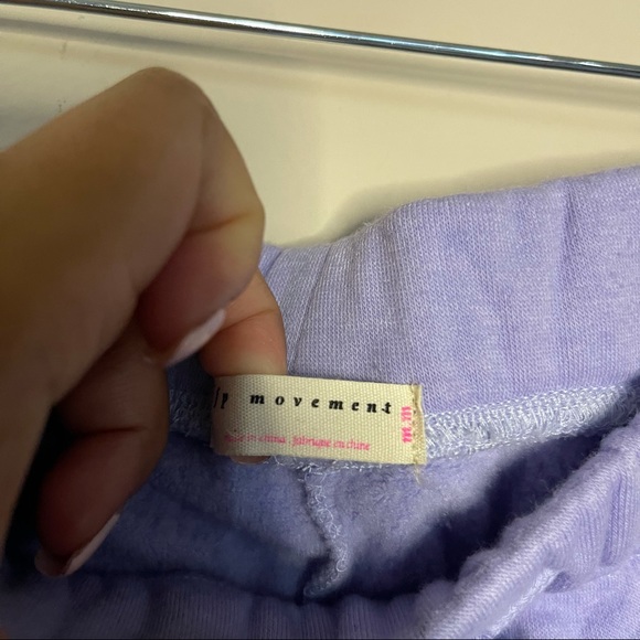 Free People x FP Movement Work It Out Lilac Sweats - Picture 6 of 10